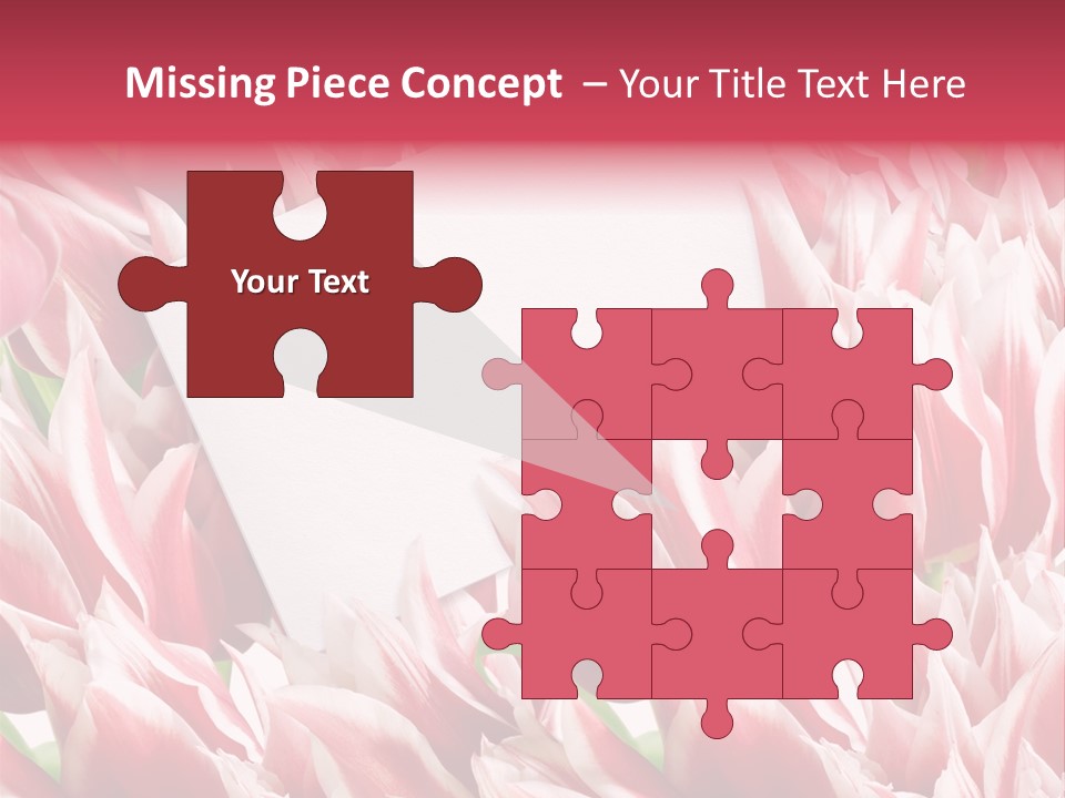 Blossom Macro Wedding PowerPoint Template