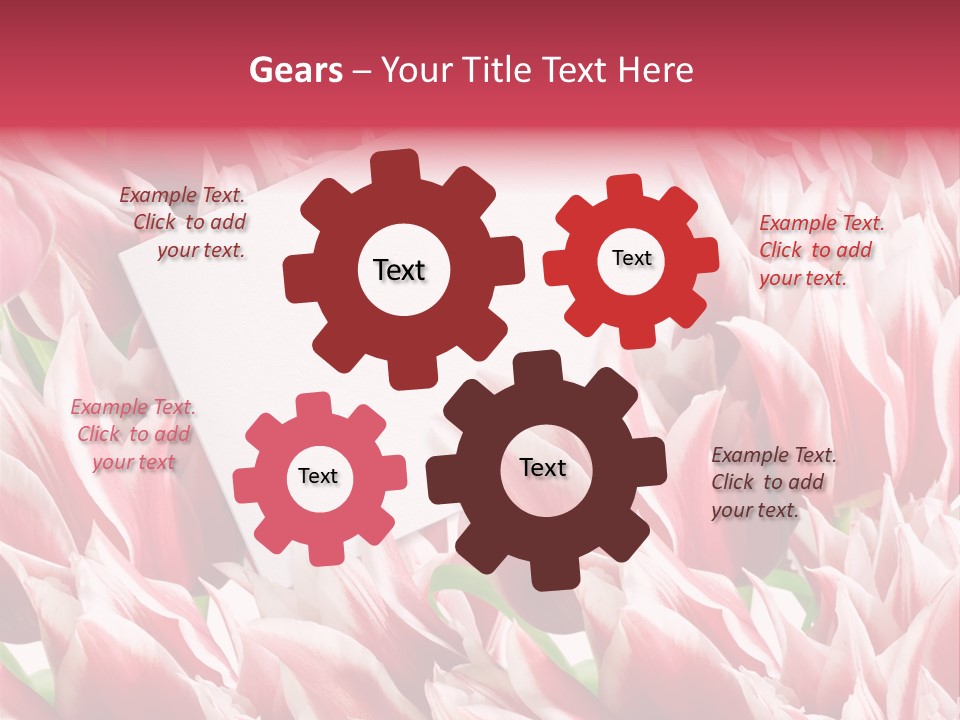 Blossom Macro Wedding PowerPoint Template