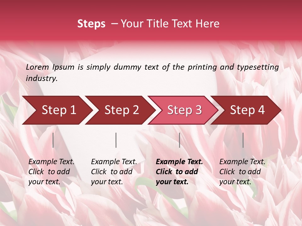 Blossom Macro Wedding PowerPoint Template