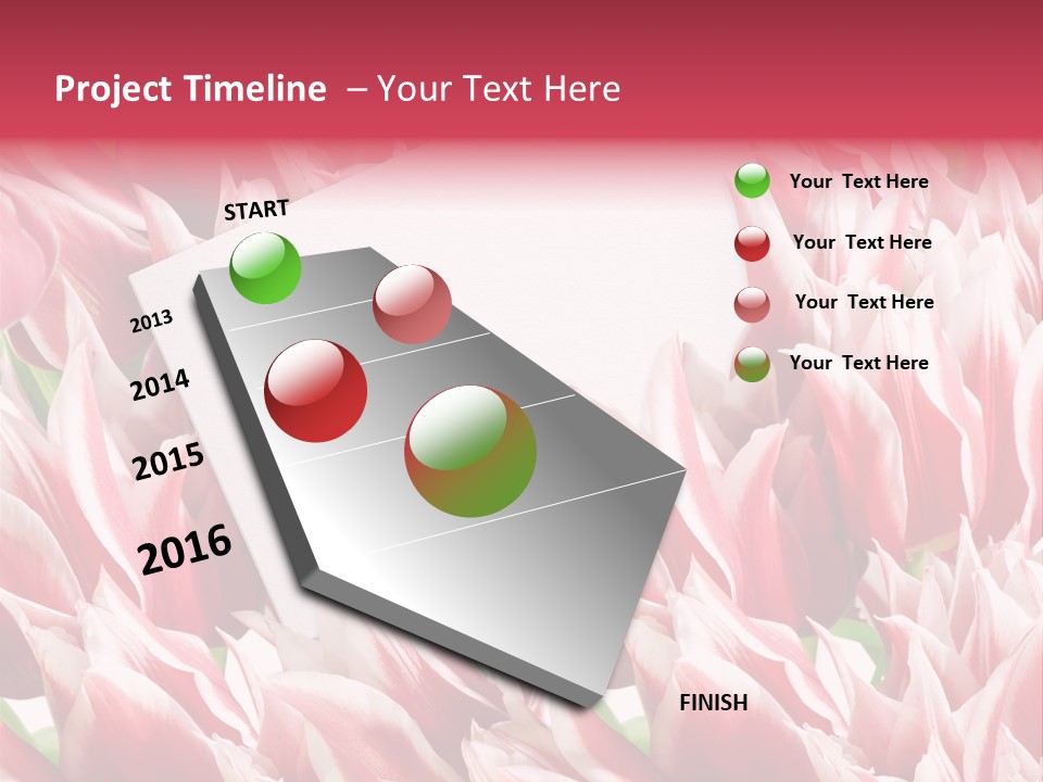 Blossom Macro Wedding PowerPoint Template