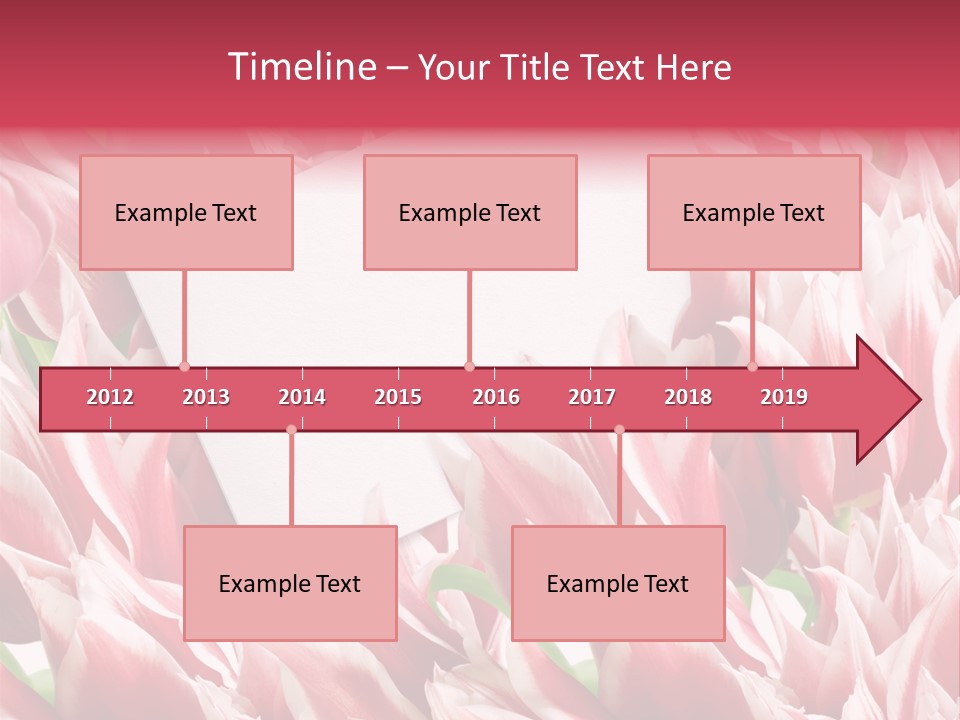 Blossom Macro Wedding PowerPoint Template