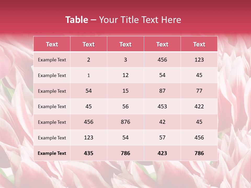 Blossom Macro Wedding PowerPoint Template