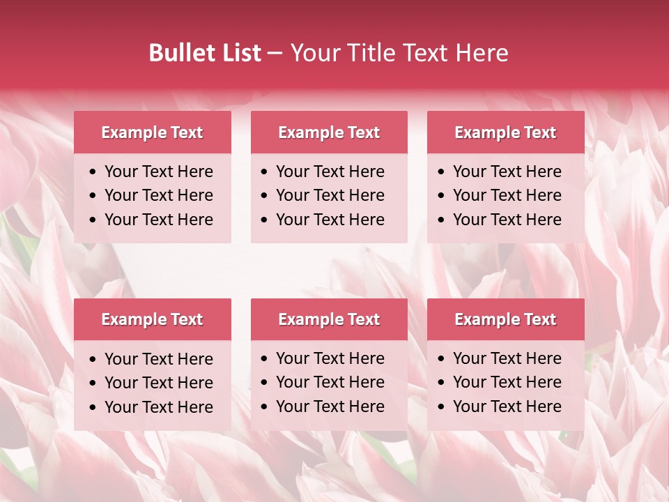 Blossom Macro Wedding PowerPoint Template