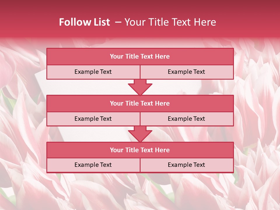 Blossom Macro Wedding PowerPoint Template