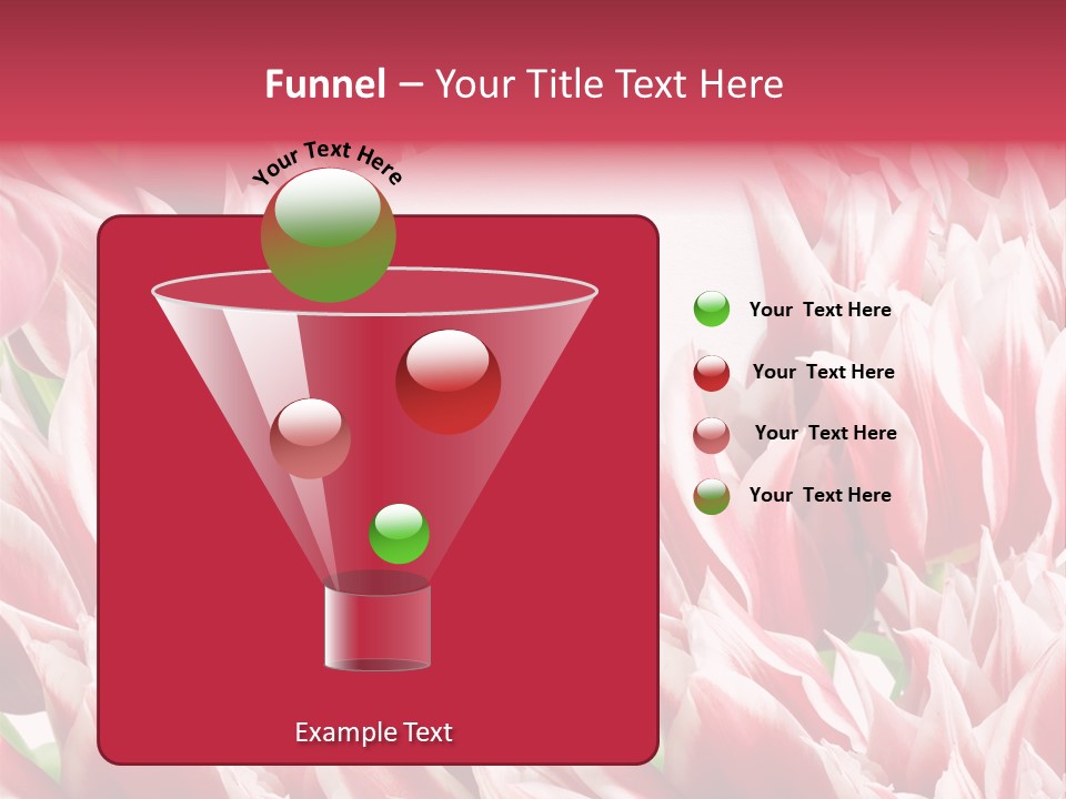 Blossom Macro Wedding PowerPoint Template