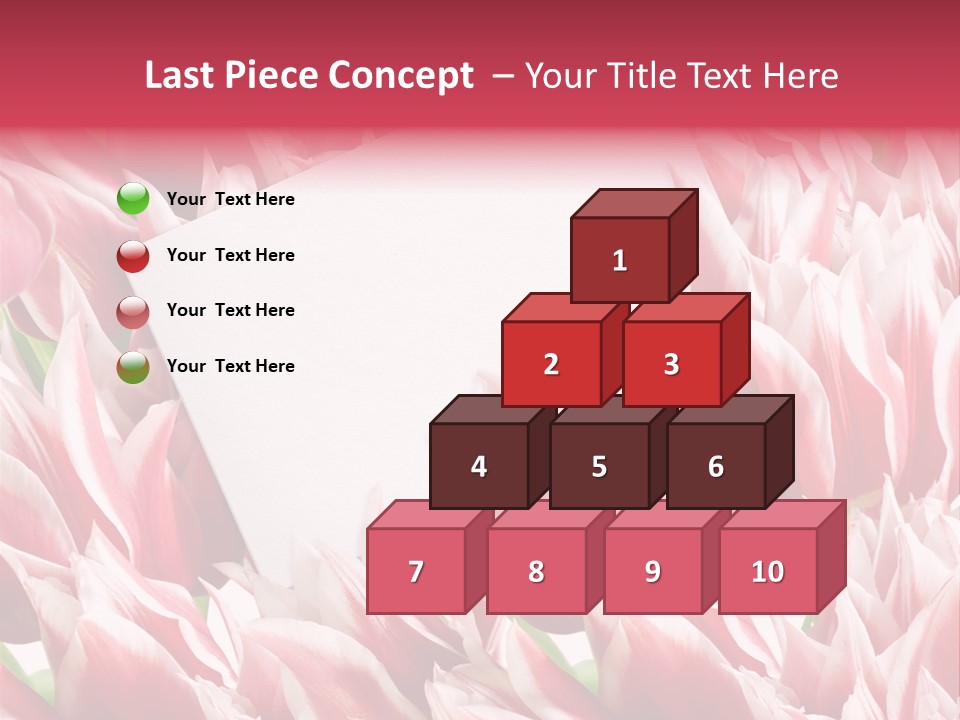 Blossom Macro Wedding PowerPoint Template
