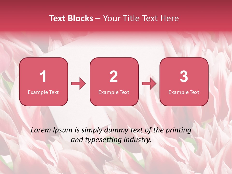 Blossom Macro Wedding PowerPoint Template