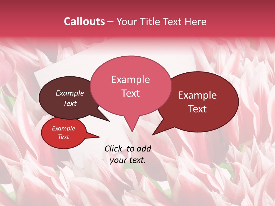 Blossom Macro Wedding PowerPoint Template