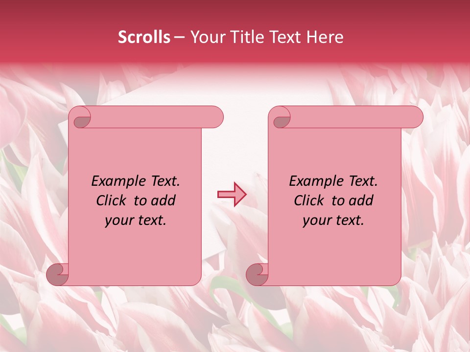 Blossom Macro Wedding PowerPoint Template