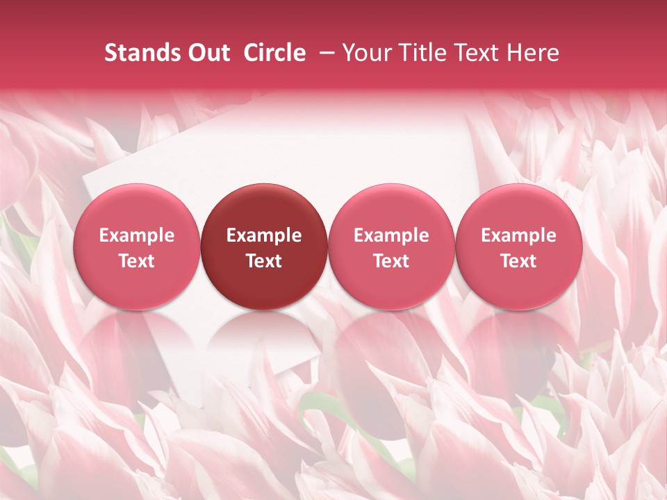 Blossom Macro Wedding PowerPoint Template