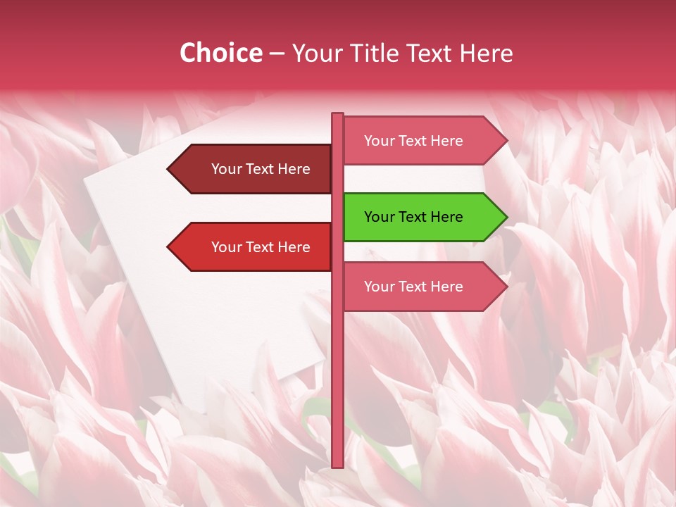 Blossom Macro Wedding PowerPoint Template