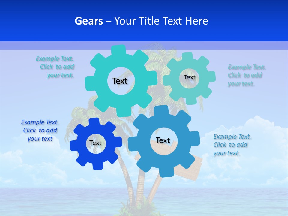 Paradise Leisure Tourism PowerPoint Template