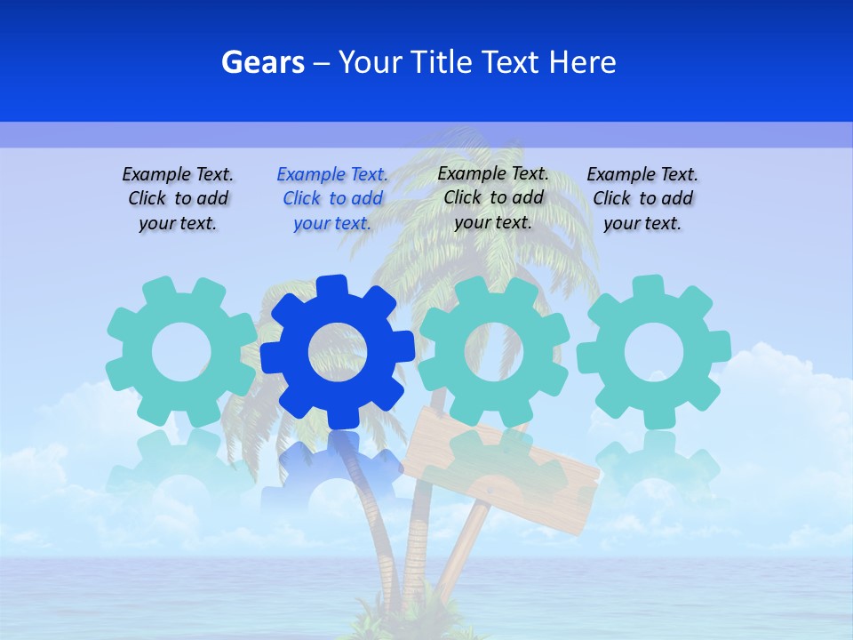 Paradise Leisure Tourism PowerPoint Template