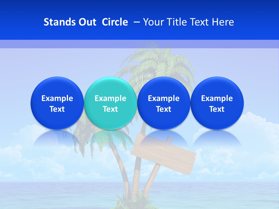 Paradise Leisure Tourism PowerPoint Template