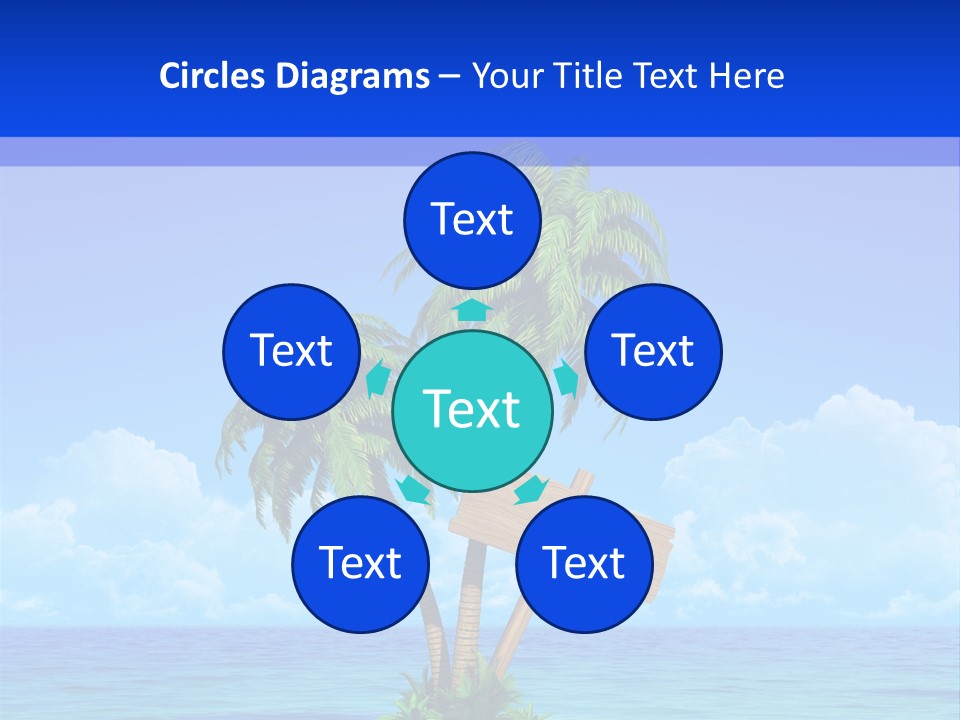Paradise Leisure Tourism PowerPoint Template