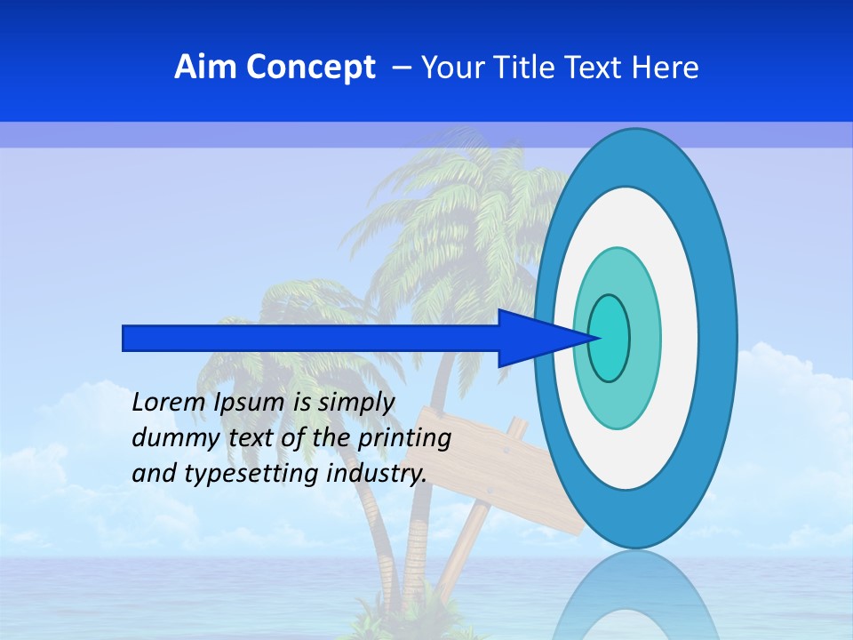 Paradise Leisure Tourism PowerPoint Template
