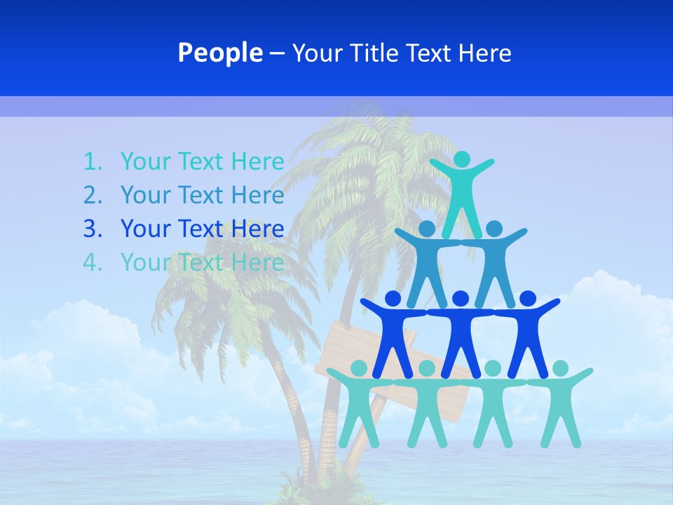 Paradise Leisure Tourism PowerPoint Template