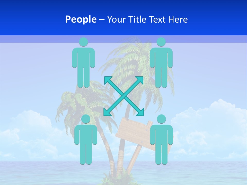 Paradise Leisure Tourism PowerPoint Template