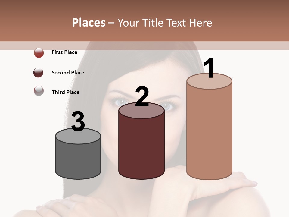 Hairstyle Fashion Female PowerPoint Template