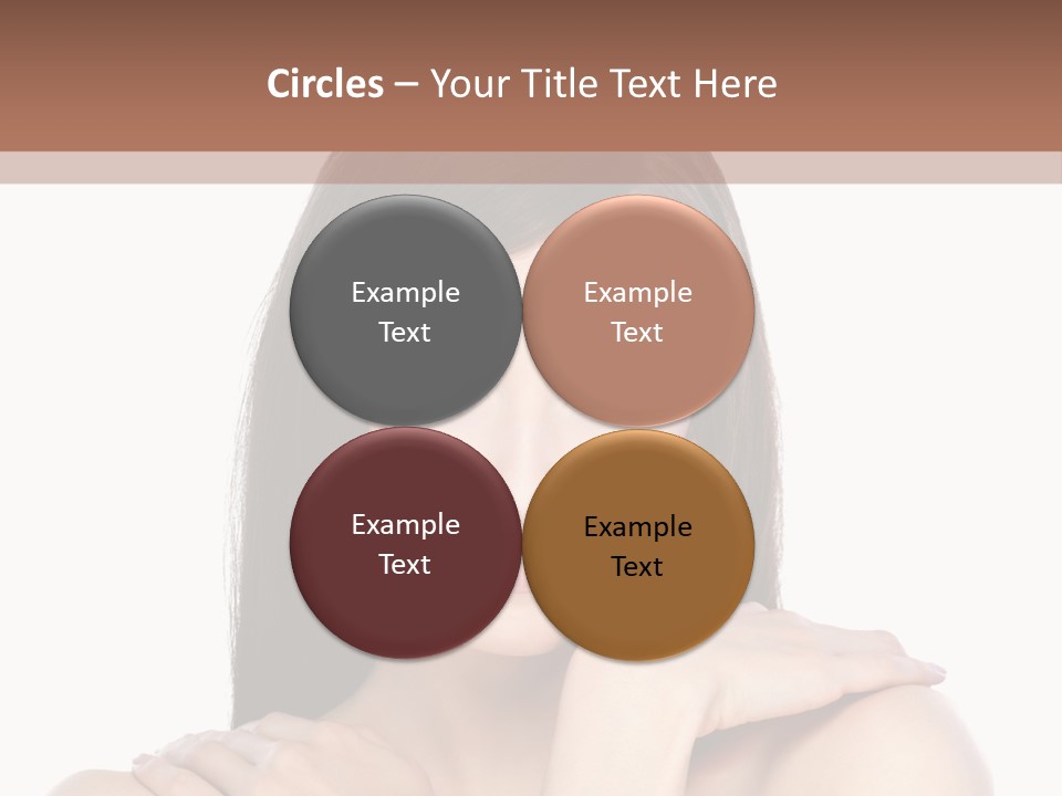 Hairstyle Fashion Female PowerPoint Template