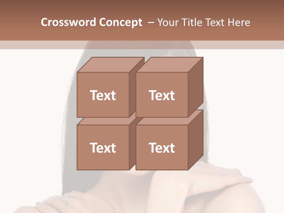 Hairstyle Fashion Female PowerPoint Template