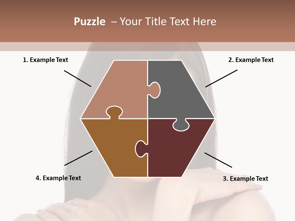 Hairstyle Fashion Female PowerPoint Template