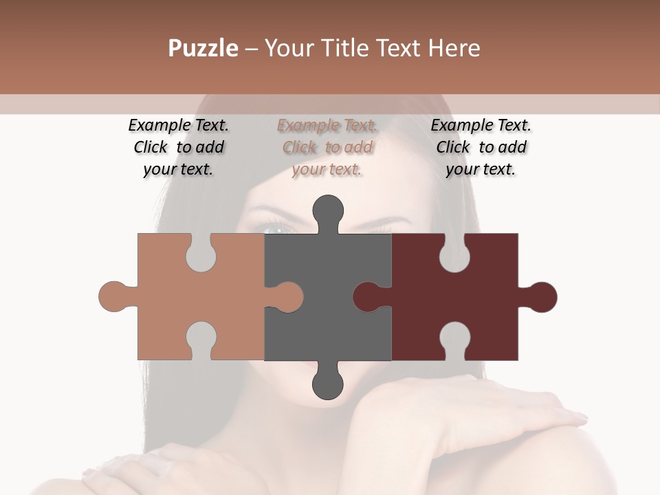 Hairstyle Fashion Female PowerPoint Template