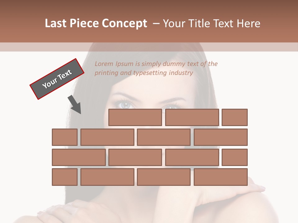 Hairstyle Fashion Female PowerPoint Template