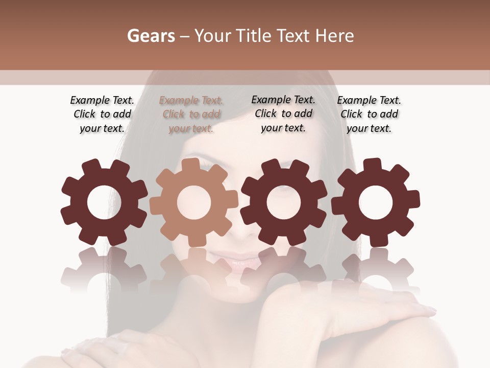 Hairstyle Fashion Female PowerPoint Template