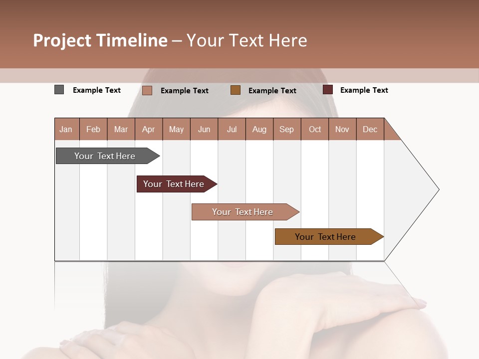 Hairstyle Fashion Female PowerPoint Template