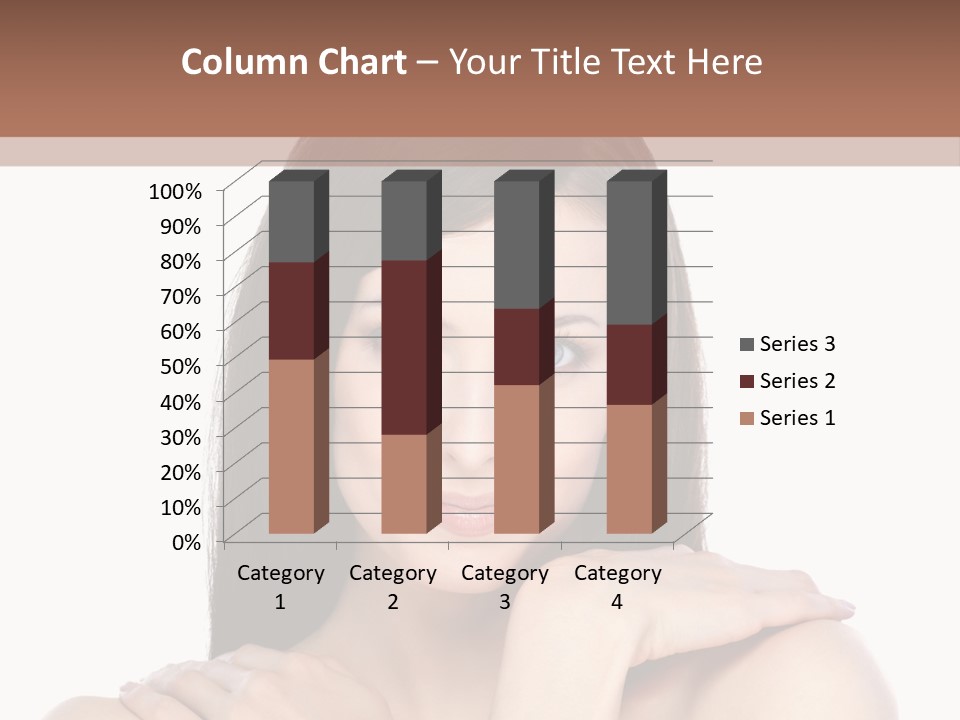 Hairstyle Fashion Female PowerPoint Template