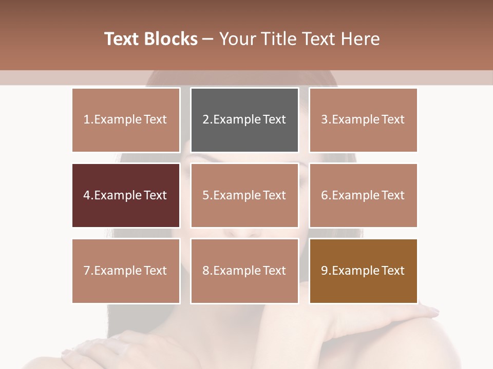 Hairstyle Fashion Female PowerPoint Template