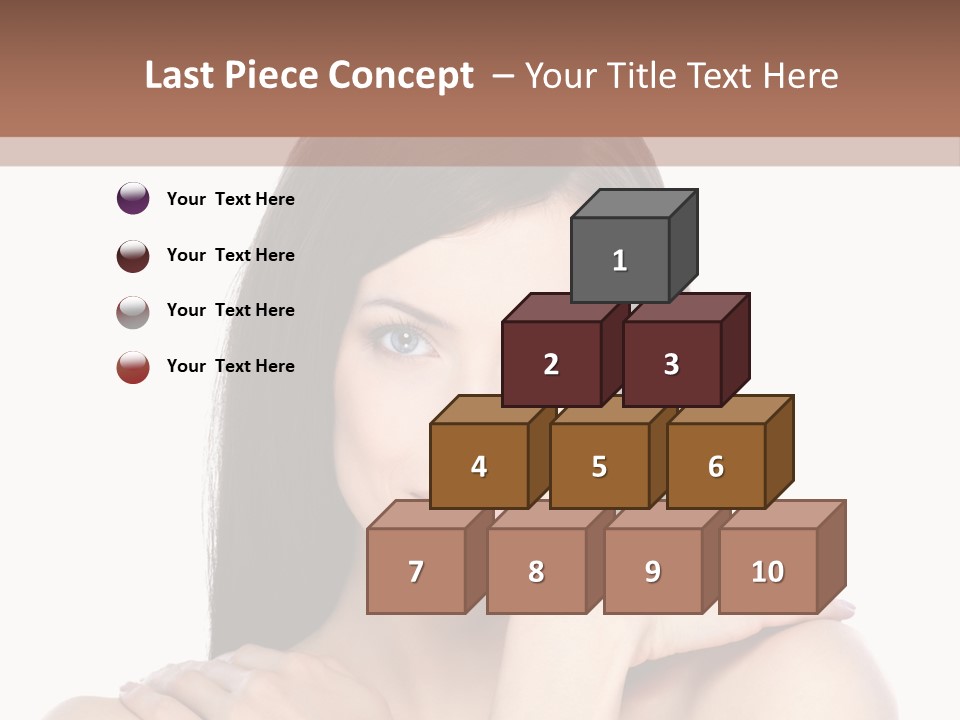 Hairstyle Fashion Female PowerPoint Template