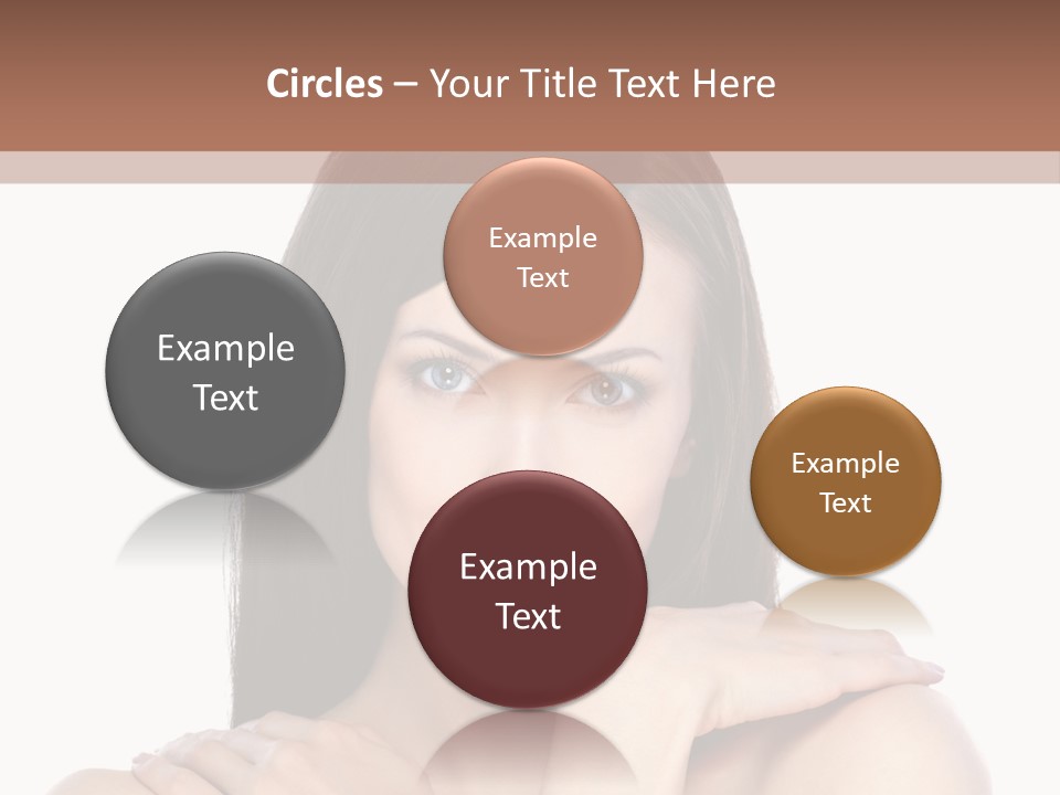 Hairstyle Fashion Female PowerPoint Template