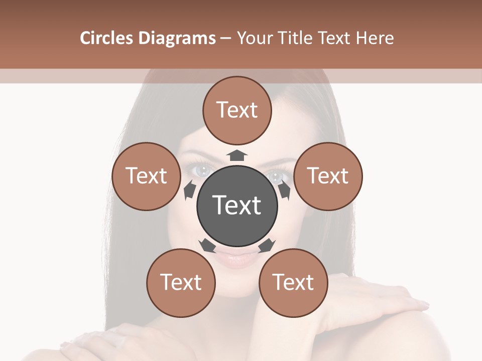 Hairstyle Fashion Female PowerPoint Template