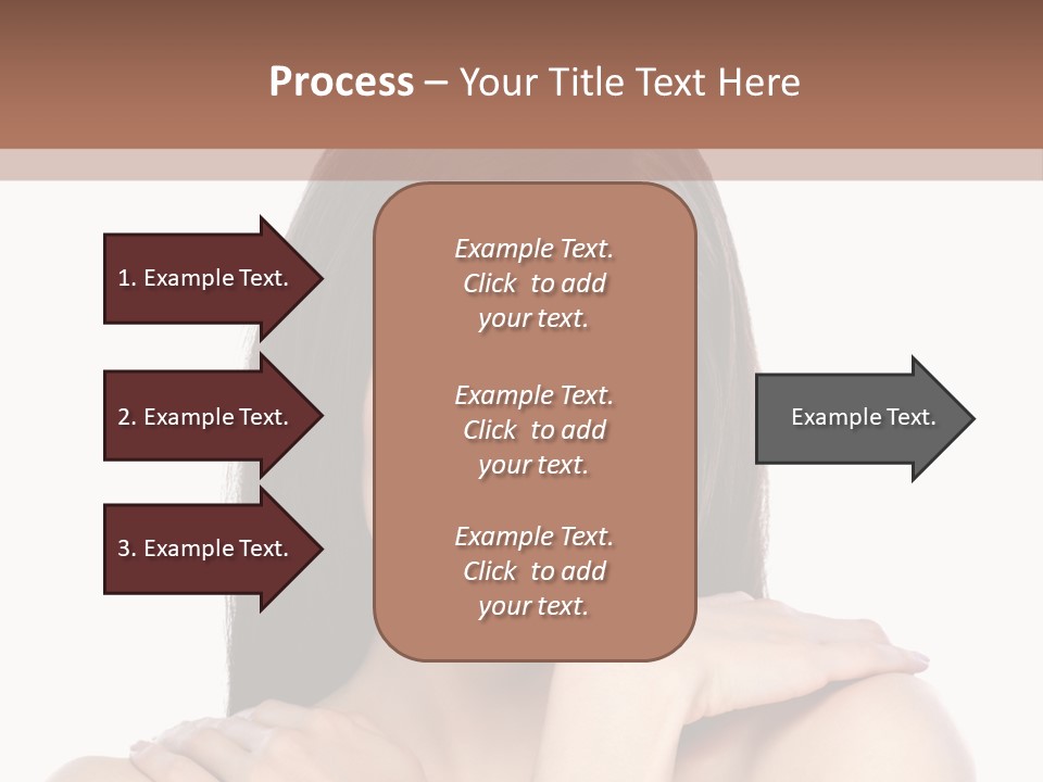 Hairstyle Fashion Female PowerPoint Template