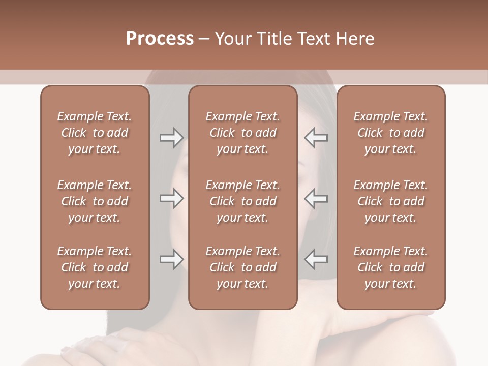 Hairstyle Fashion Female PowerPoint Template