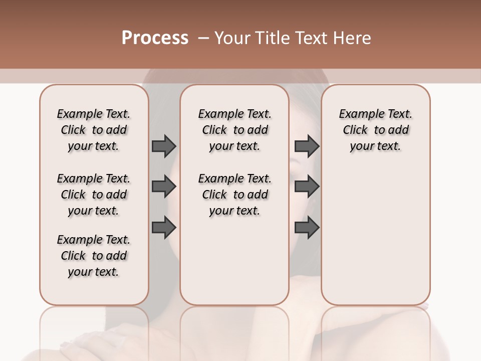 Hairstyle Fashion Female PowerPoint Template