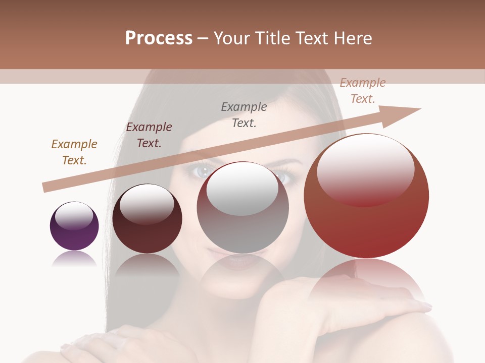 Hairstyle Fashion Female PowerPoint Template