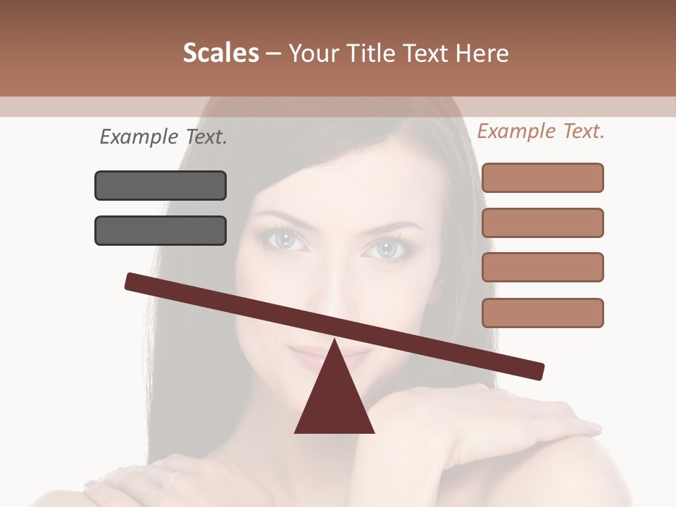 Hairstyle Fashion Female PowerPoint Template