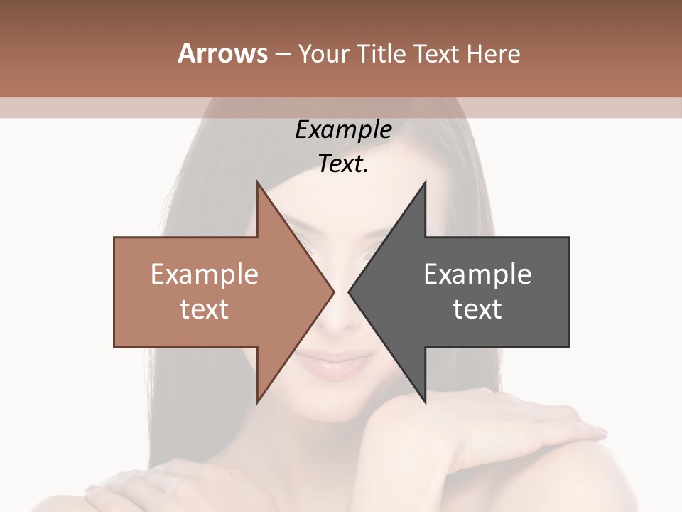 Hairstyle Fashion Female PowerPoint Template