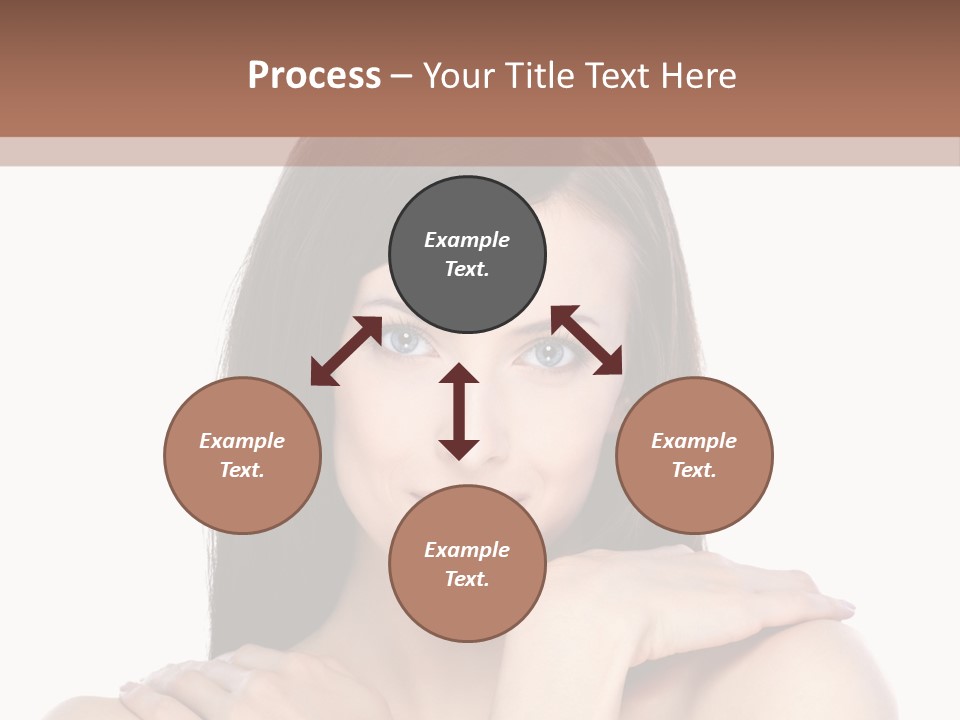 Hairstyle Fashion Female PowerPoint Template