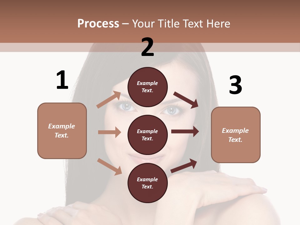 Hairstyle Fashion Female PowerPoint Template