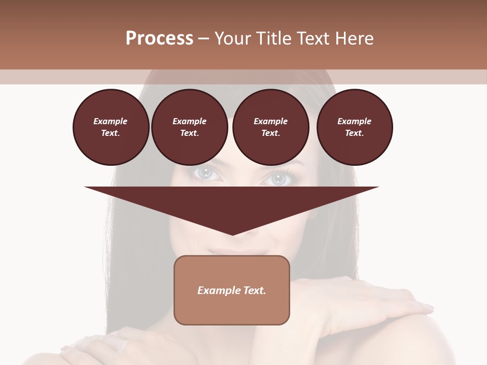 Hairstyle Fashion Female PowerPoint Template