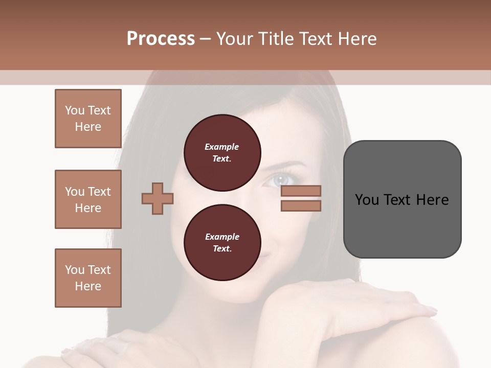 Hairstyle Fashion Female PowerPoint Template
