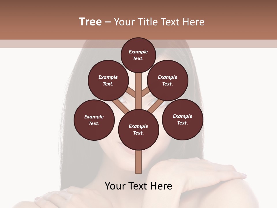 Hairstyle Fashion Female PowerPoint Template