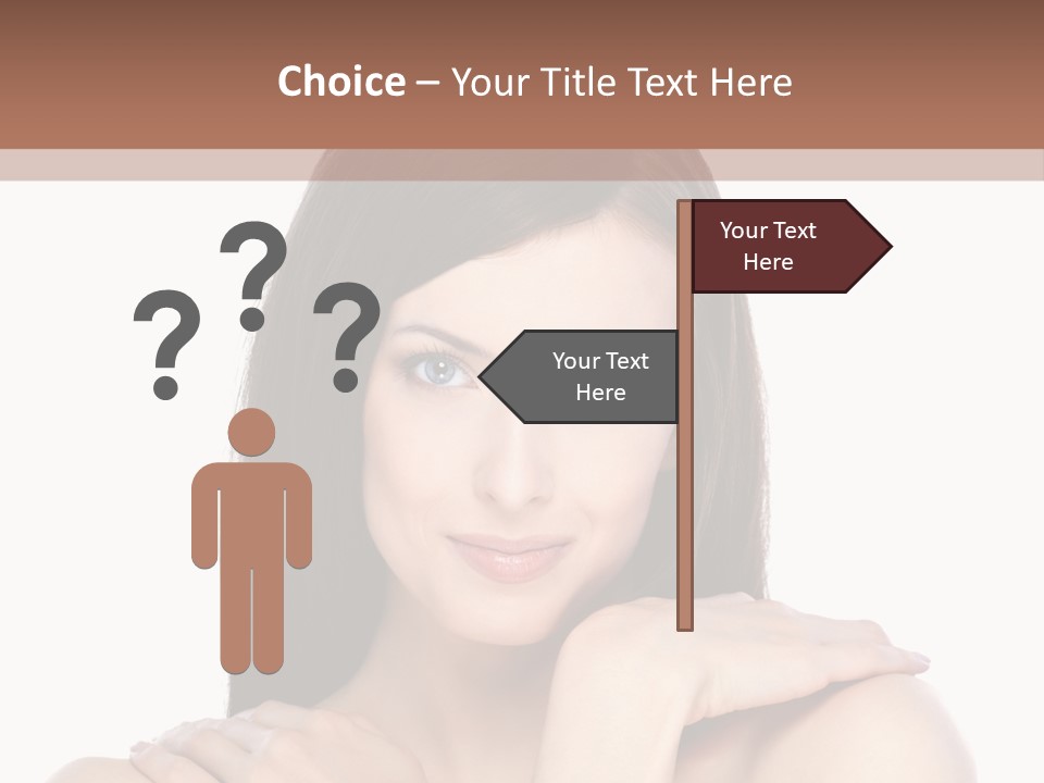 Hairstyle Fashion Female PowerPoint Template