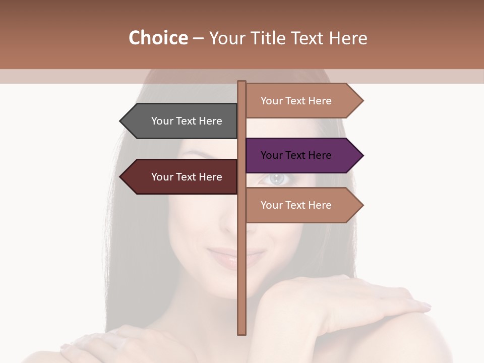 Hairstyle Fashion Female PowerPoint Template