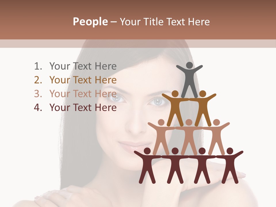 Hairstyle Fashion Female PowerPoint Template