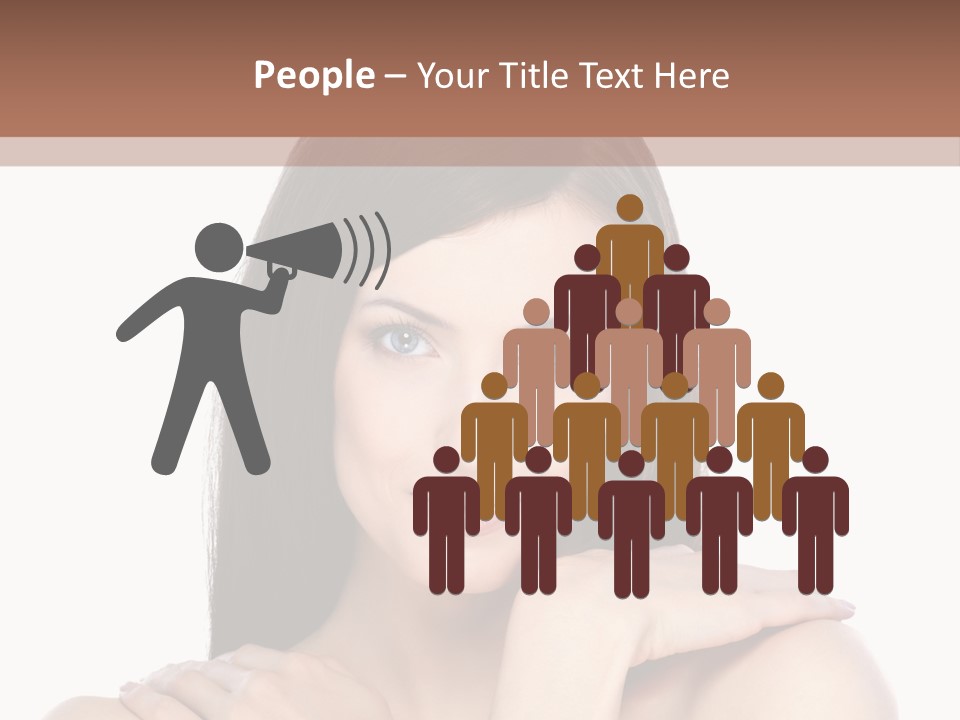 Hairstyle Fashion Female PowerPoint Template